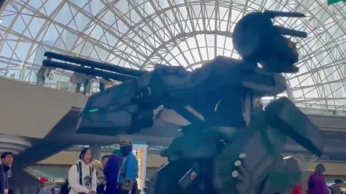 Next level: REX uit Metal Gear Solid cosplay tijdens Comic-Con in Osaka