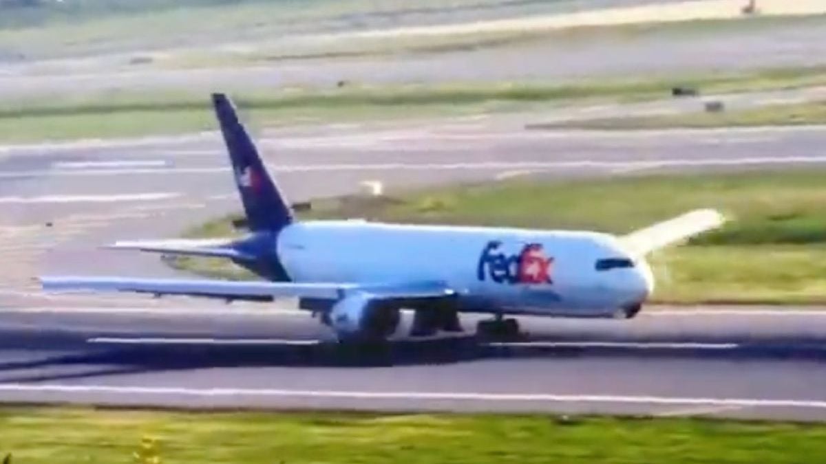 Spannend momentje voor piloten van FedEx Boeing 767 wegens “belly landing”