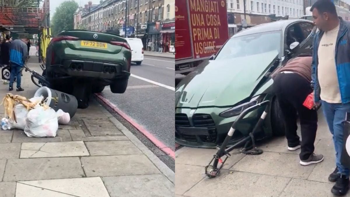 Parkeer anders je BMW op het achterwiel van je BMW