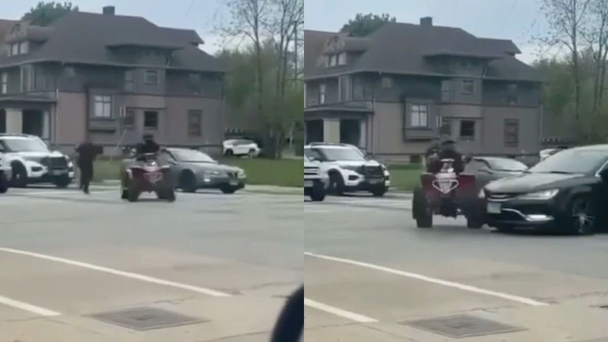 Via een aanrijding en een rennende agent toch het hazenpad kiezen