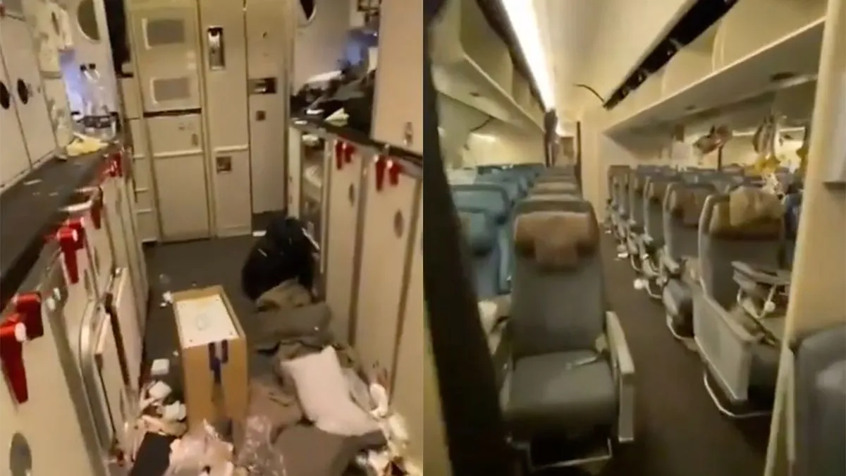 thumb vk aftermath beelden van turbulente vlucht tussen londen en singapore van singapore airlines