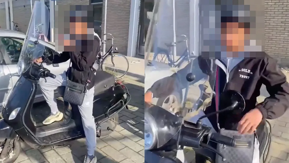 thumb vk gast in capelle aan de ijssel weet waar zijn gestolen scooter is en haalt deze terug