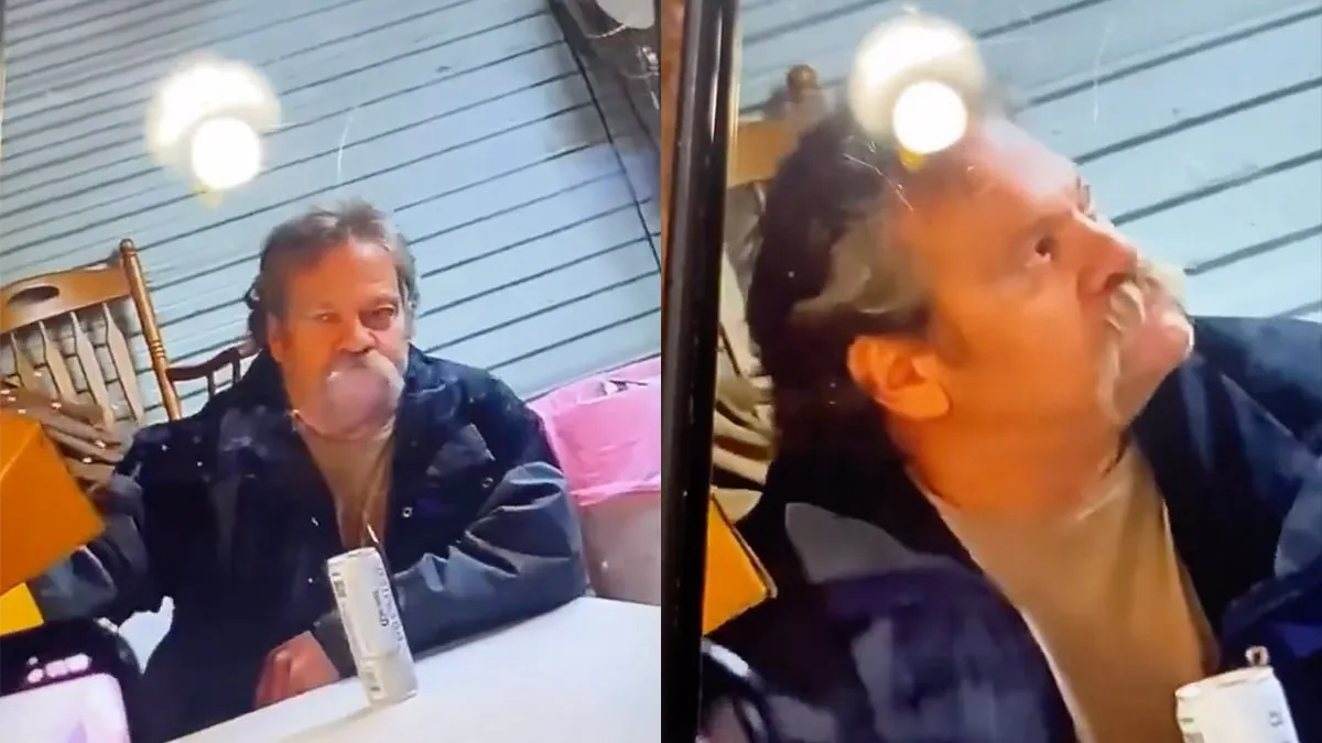 thumb vk man doet partytrick met rotje wat hem gratis biertjes op gaat leveren