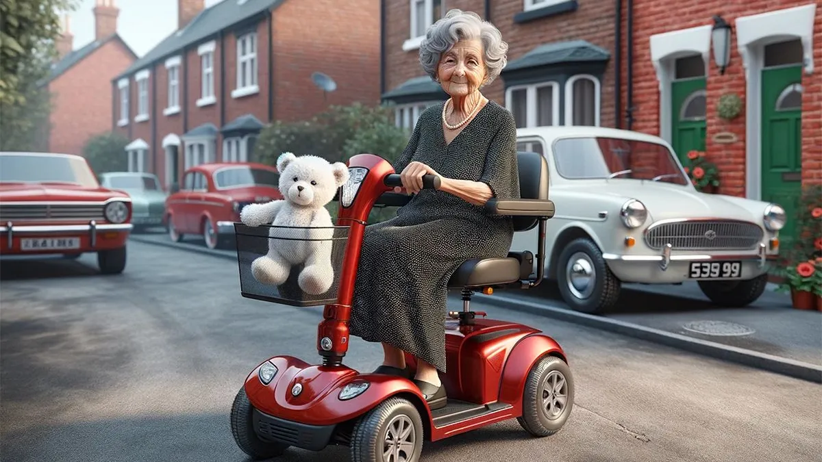 thumb vk oma weet nog niet zo goed welk knopje wat doet op haar scootmobiel