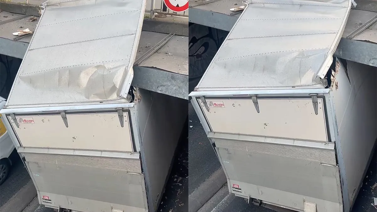 thumb vk tunneltje is niet aan elke vrachtwagenchauffeur besteed