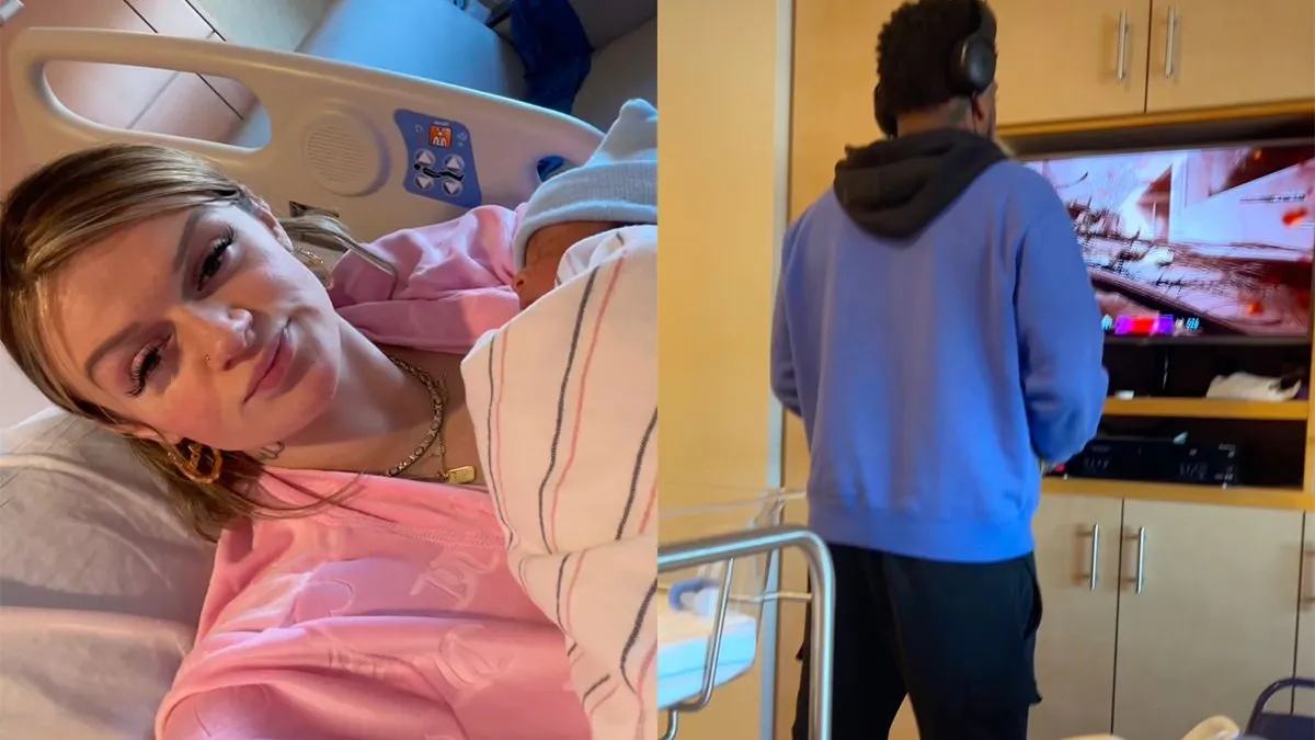 thumb vk zijn vrouw is net bevallen maar nieuwbakken vader zn prioriteiten liggen bij spelcomputer