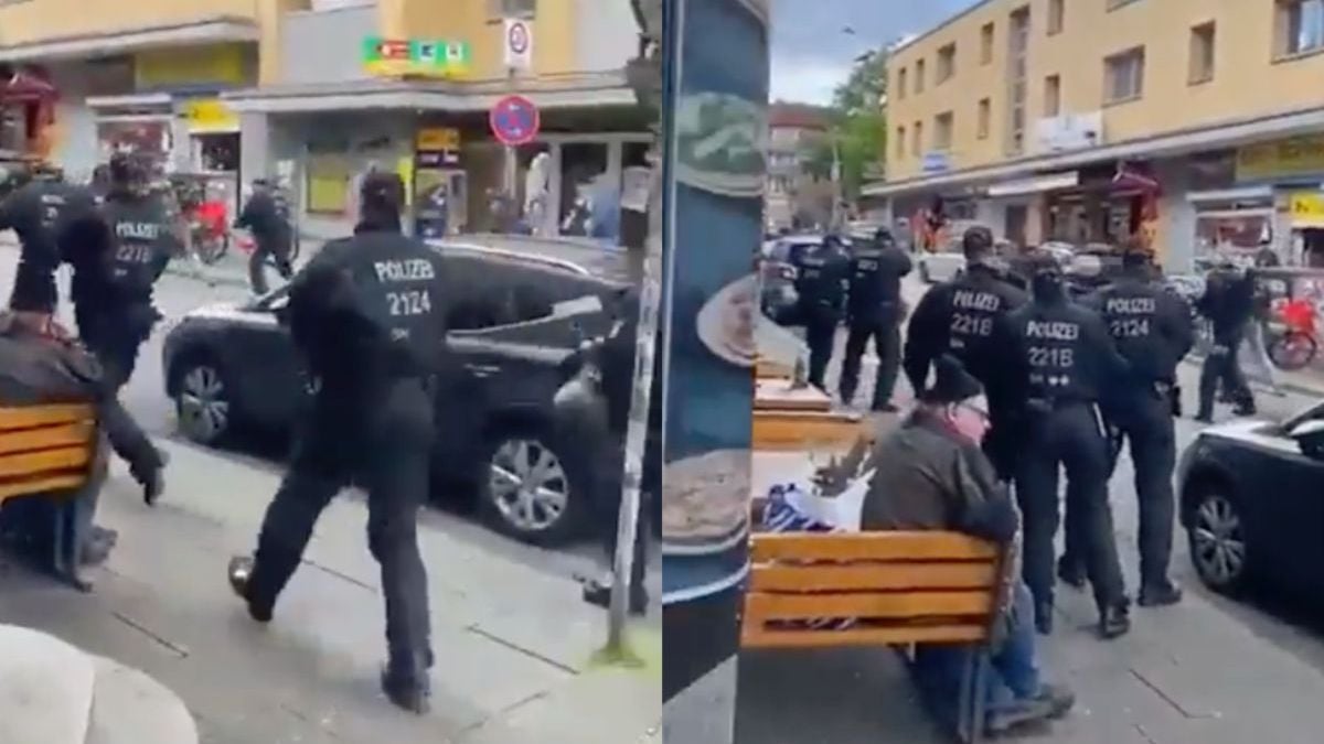 Man met bijl neergeschoten door politie in Hamburg, geen gevaar meer voor Oranje-fans