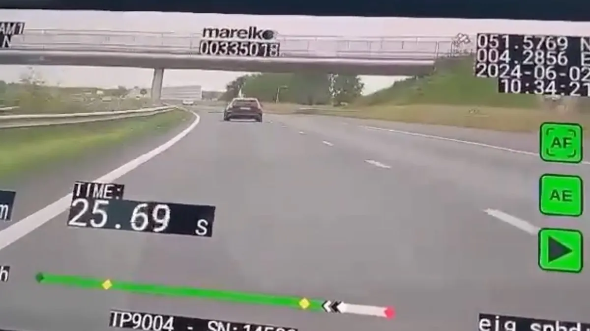 thumb vk bestuurder rijdt 235 kmu op a4 rijbewijs ingevorderd en duitse huurauto in beslag genomen