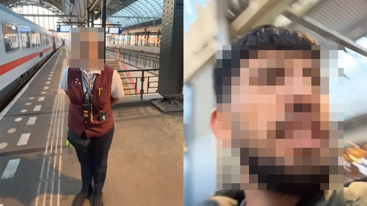 thumb vk daar is ie weer de racismekaart maar hij had gewoon bij de ns moeten reserveren