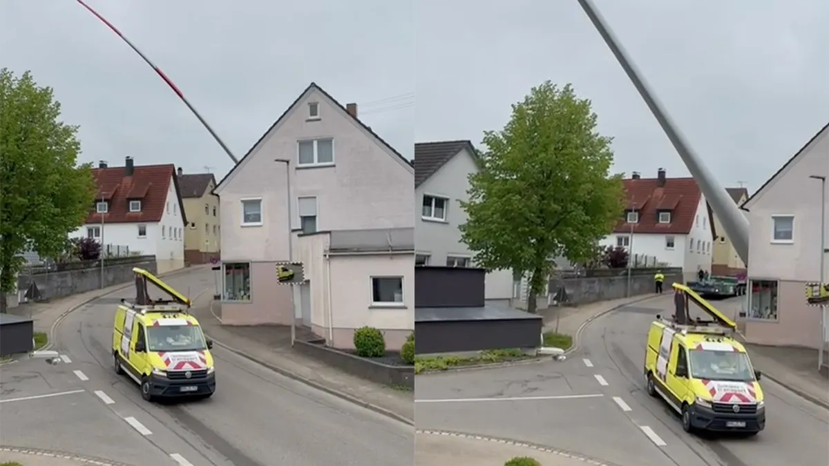 thumb vk in duitsland liepen weggebruikers even de kans een klap van de molen te krijgen