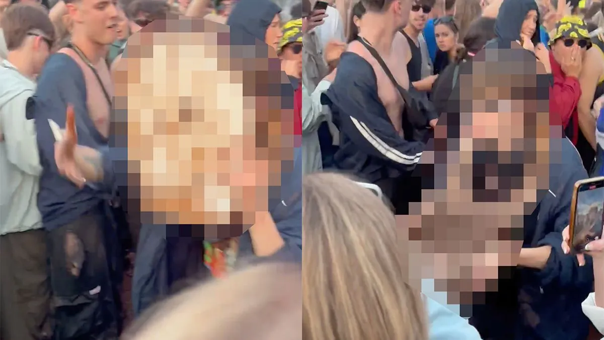 thumb vk jongen heeft wel een heel bijzonder accessoire bij zich op festival