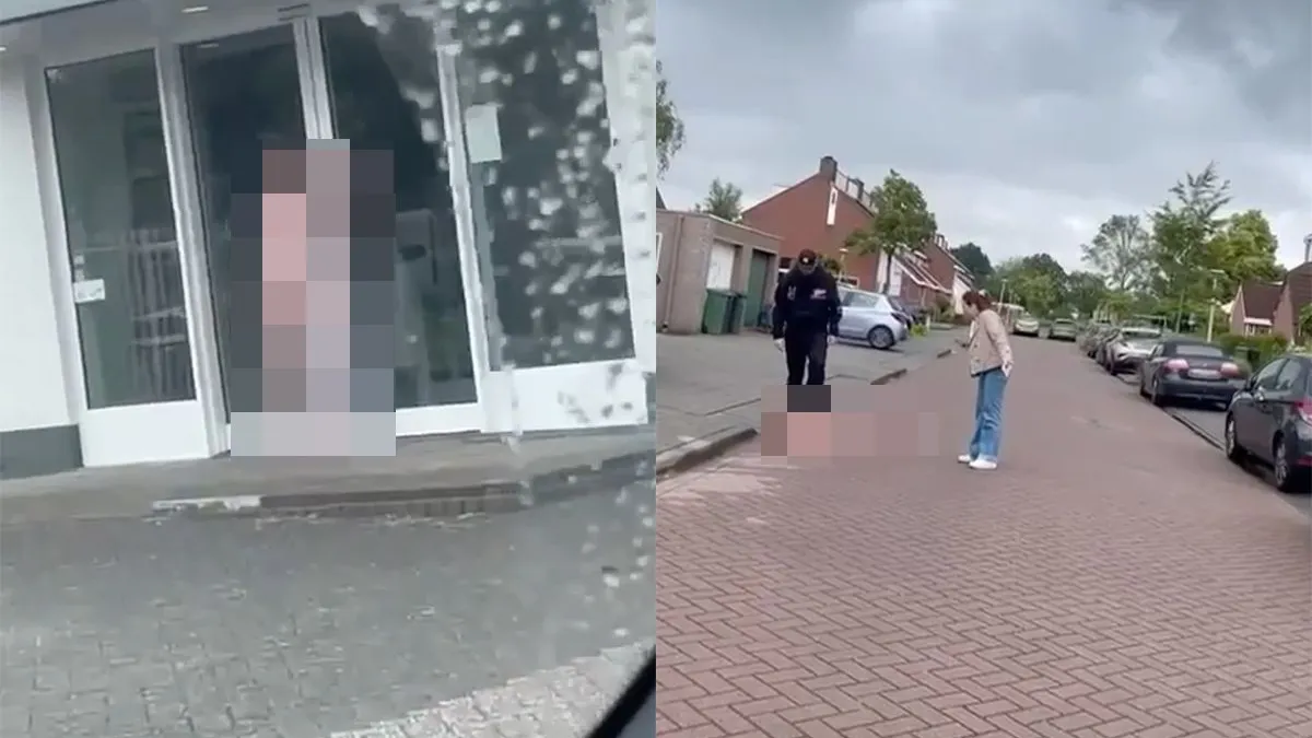 thumb vk man onder invloed en in geboortekostuum zorgt voor overlast in bergen op zoom