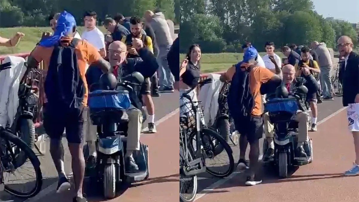 thumb vk techno opa gaat lekker hard op brug bij free your mind festival in arnhem