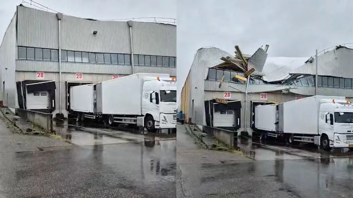 thumb vk video dak distributie centrum in veghel stort deels in