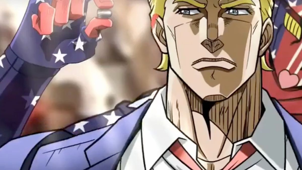 Donald Trump als mangaheld in Japanse animatie over aanslag