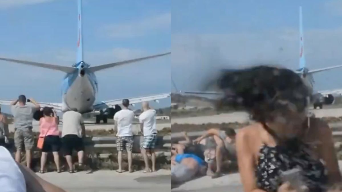 Je lekker weg laten blazen door een Boeing 737 op het Griekse eiland Skiathos