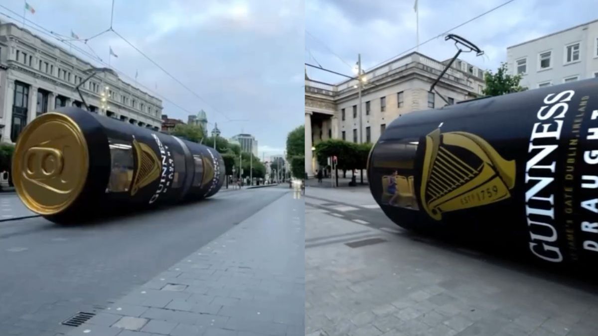 Is de Guinness Tram in Dublin nu echt of nep? Daar gaat het internet los op