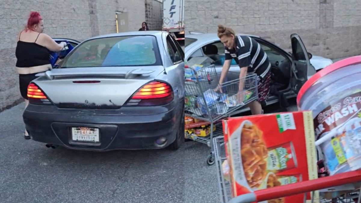 Aso wijffies stelen winkelwagens vol uit Costco en personeel kan alleen maar toekijken