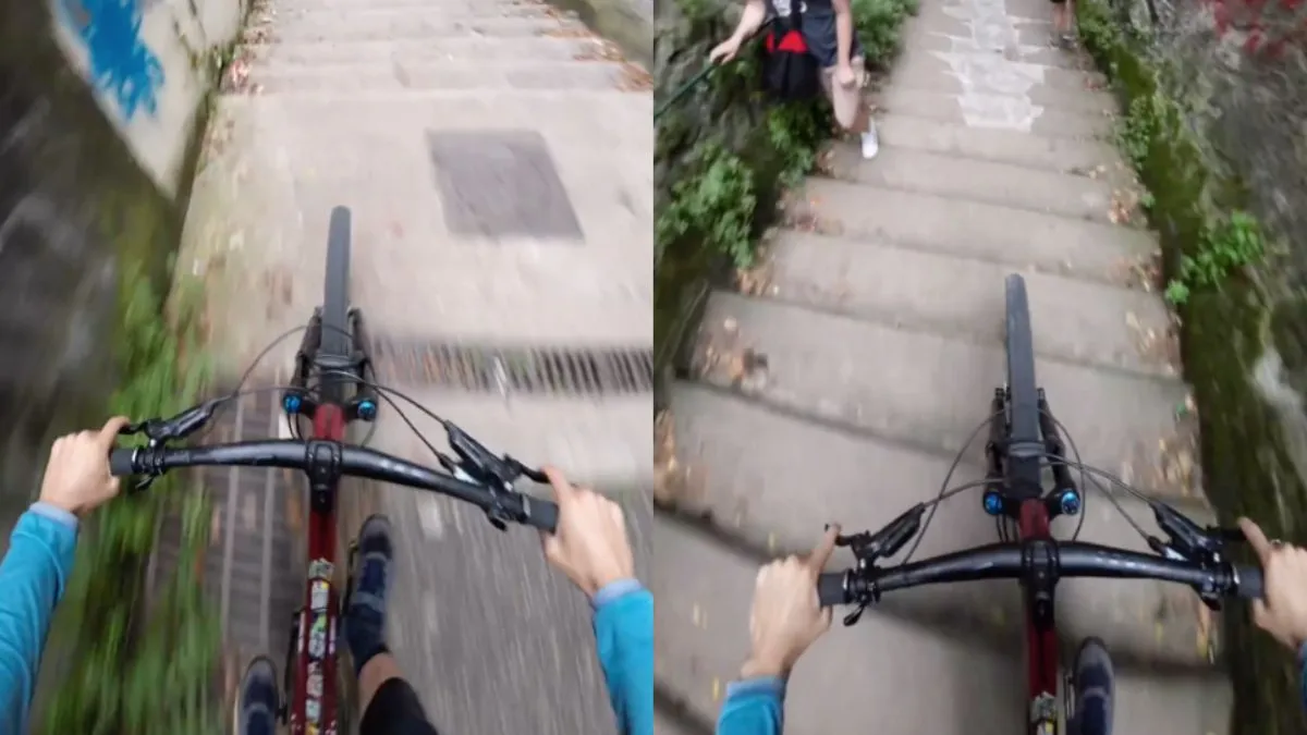 thumb rap van de trap