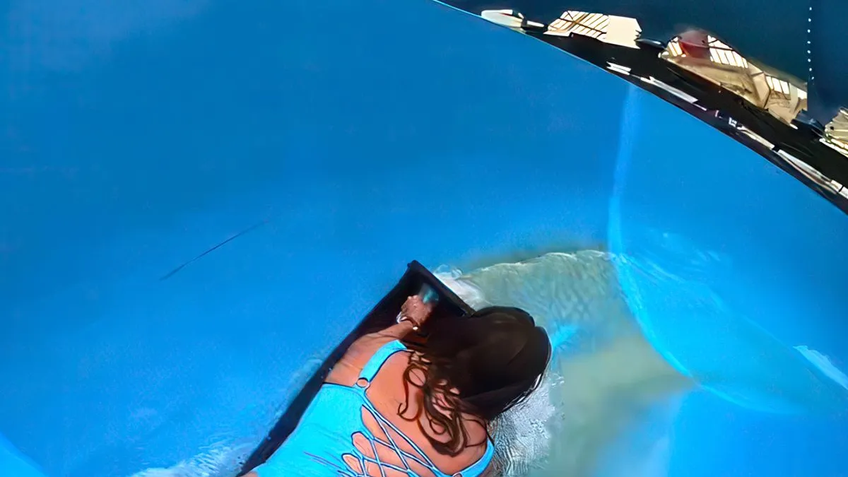 thumb vk stok vastzetten op een plek waar de zon weinig schijnt en je maakt mooie glijbaan beelden