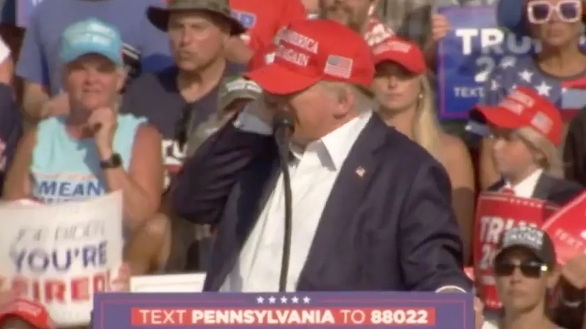 thumb vk trump gewond na vermoedelijke aanslag tijdens verkiezingsbijeenkomst in pennsylvania