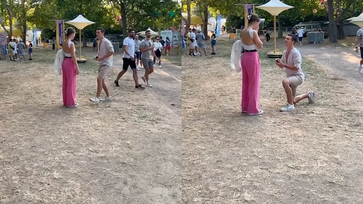 thumb vk broertje had een taak op sziget festival namelijk vastleggen huwelijksaanzoek