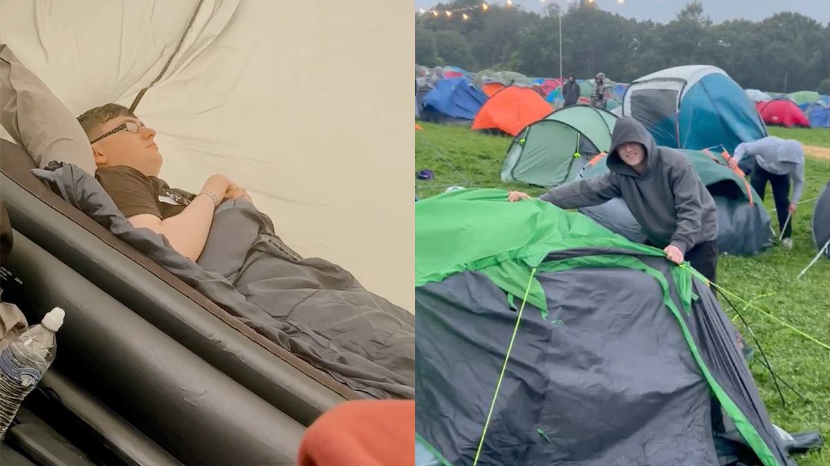 Camping Creamfields was door stormachtig weer nogal een uitdaging