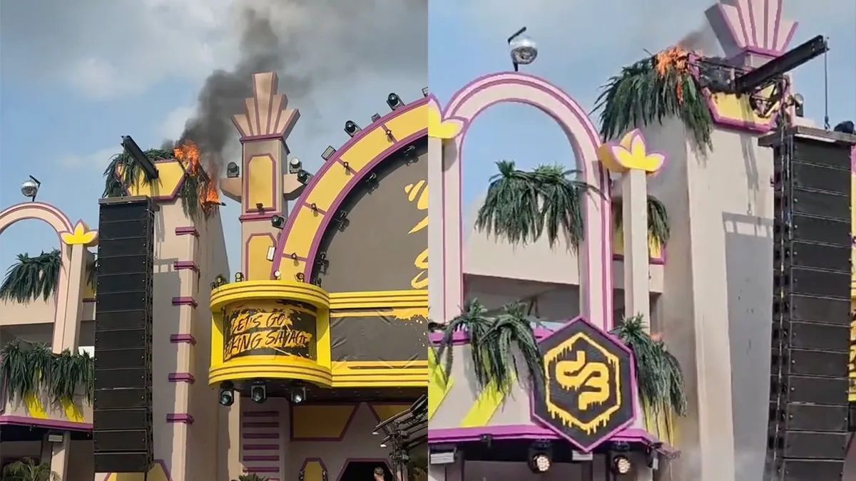 thumb vk decor van podium op decibel outdoor vliegt in de fik