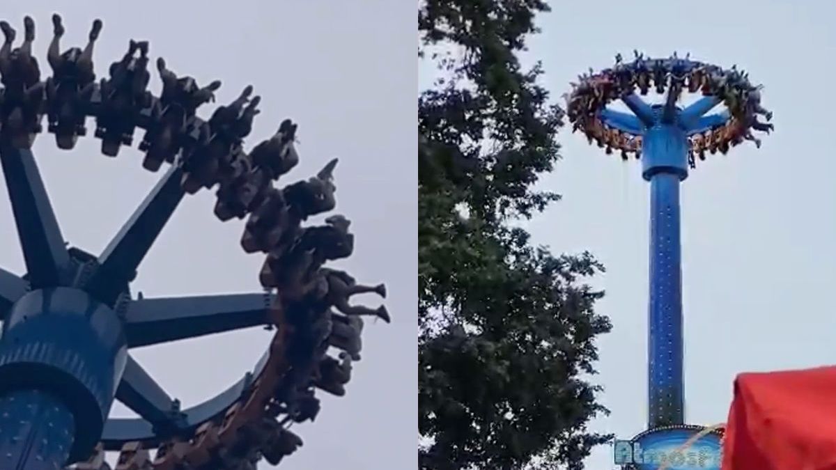 Deze video kun je beter niet kijken voordat je naar een pretpark gaat