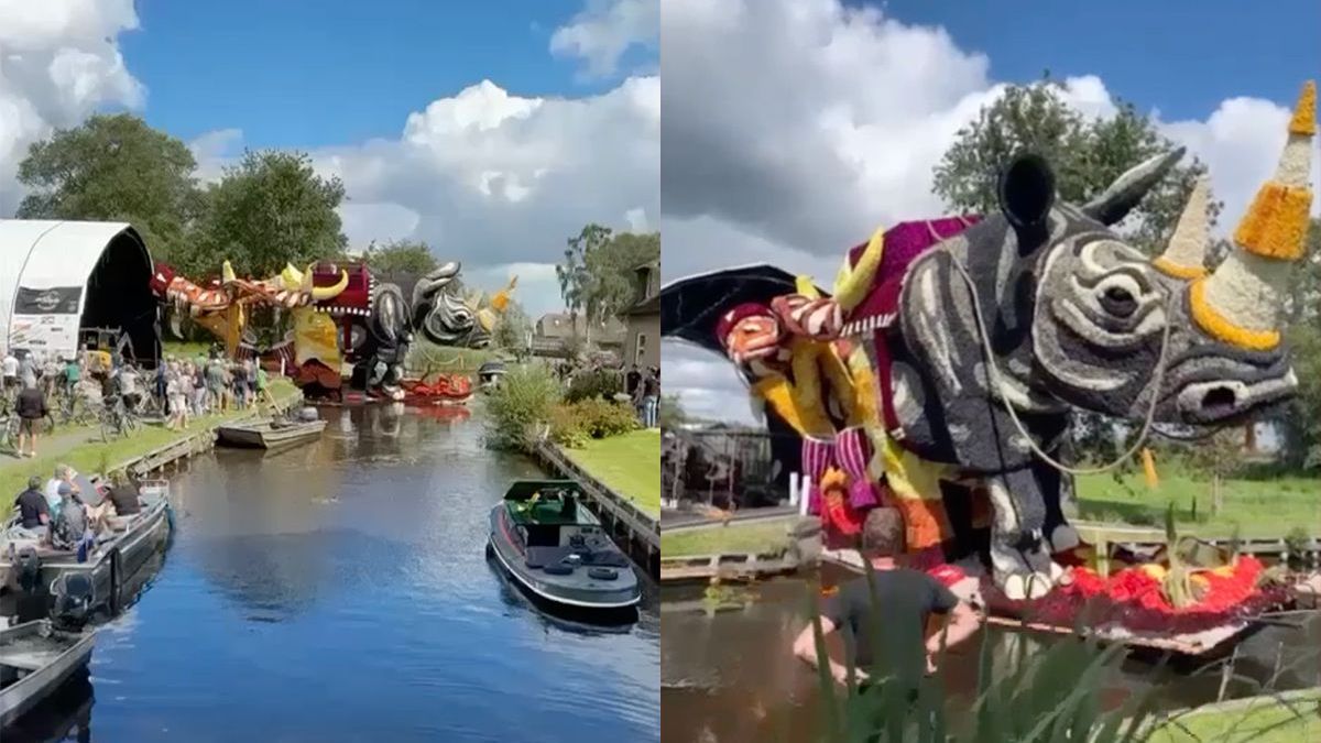 Maanden hard werken in één keer verloren: Gondel in Belt-Schutsloot valt in het water