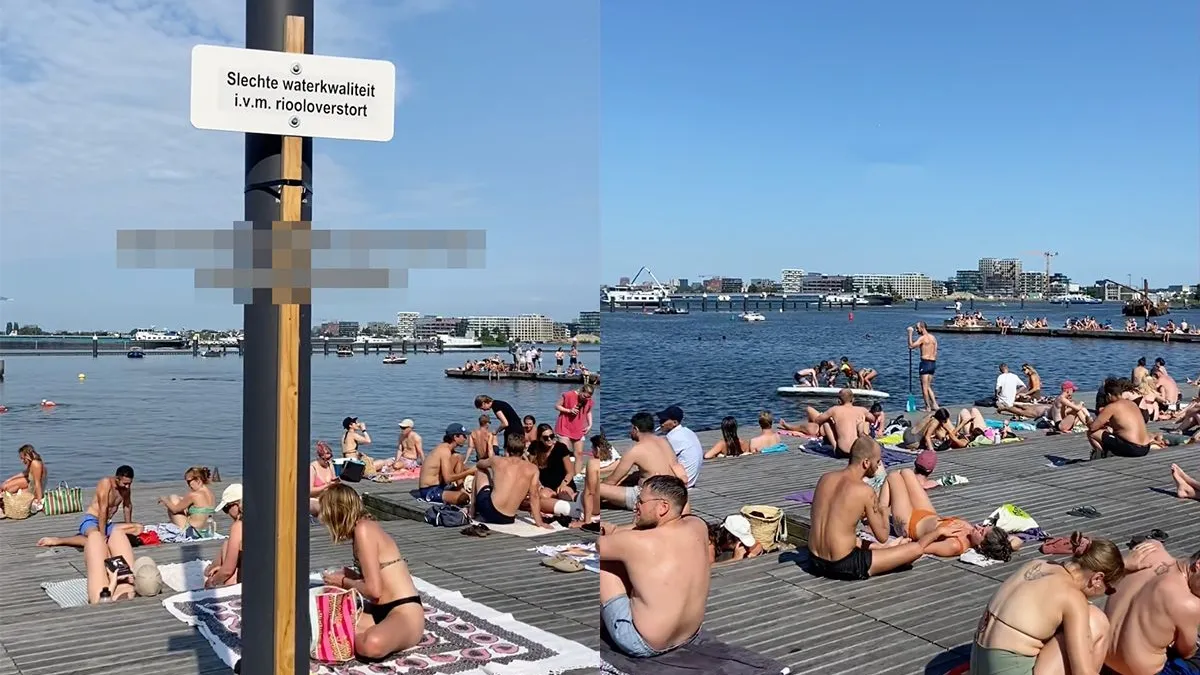 thumb vk nederlanders hebben schijt aan slechte waterkwaliteit door riooloverstort