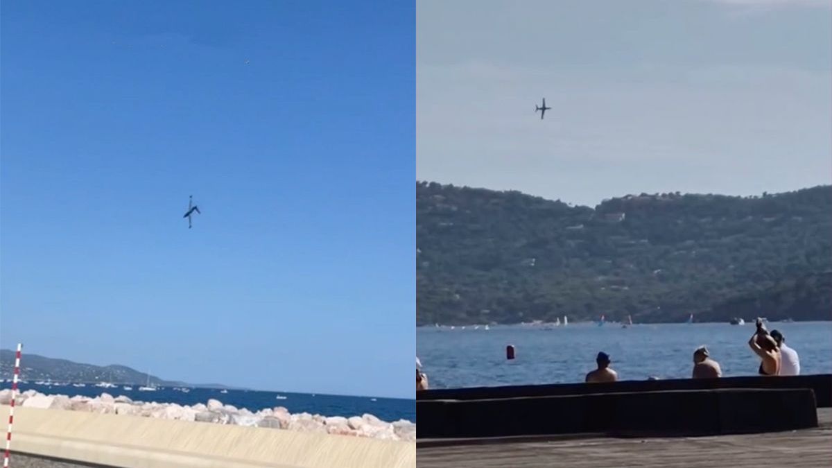 Straaljager stort neer tijdens vliegshow in Frankrijk in Middellandse Zee