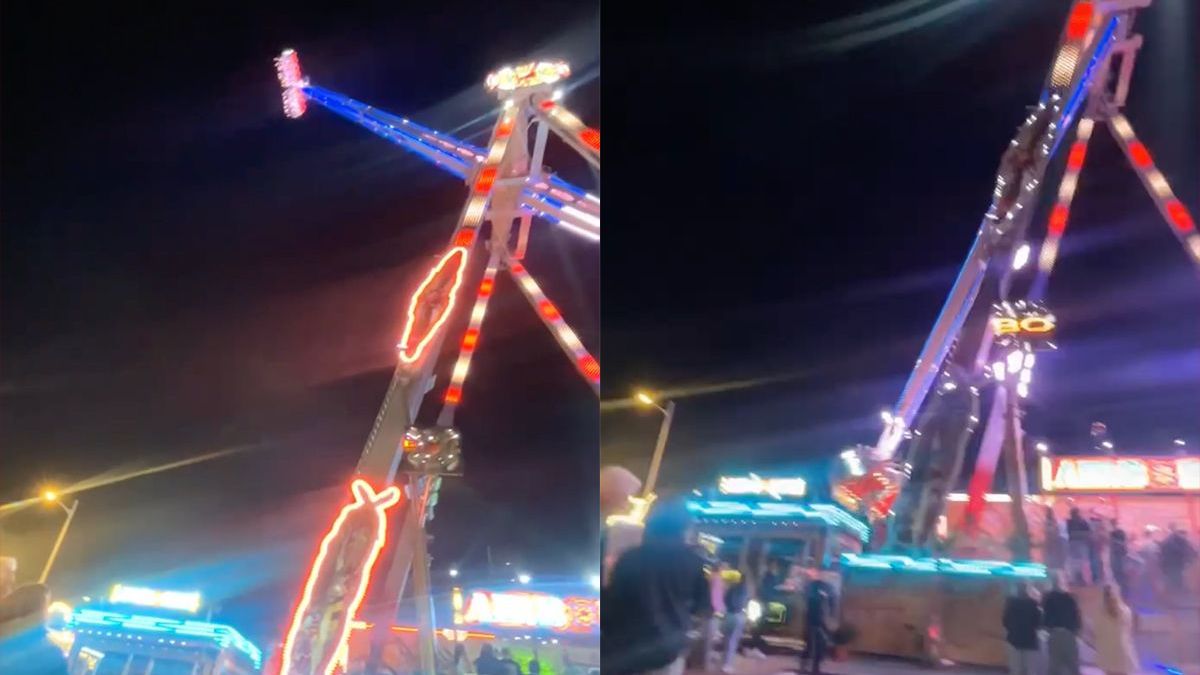 Stroomstoring maakt kermis Alkmaar extra spannend: Lekker bungelen in de Airborne