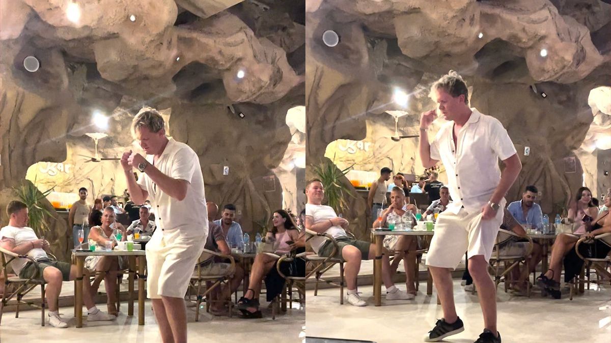 Toeristen in Egypte denken dat Gordon Ramsay een paar drankjes te veel op heeft