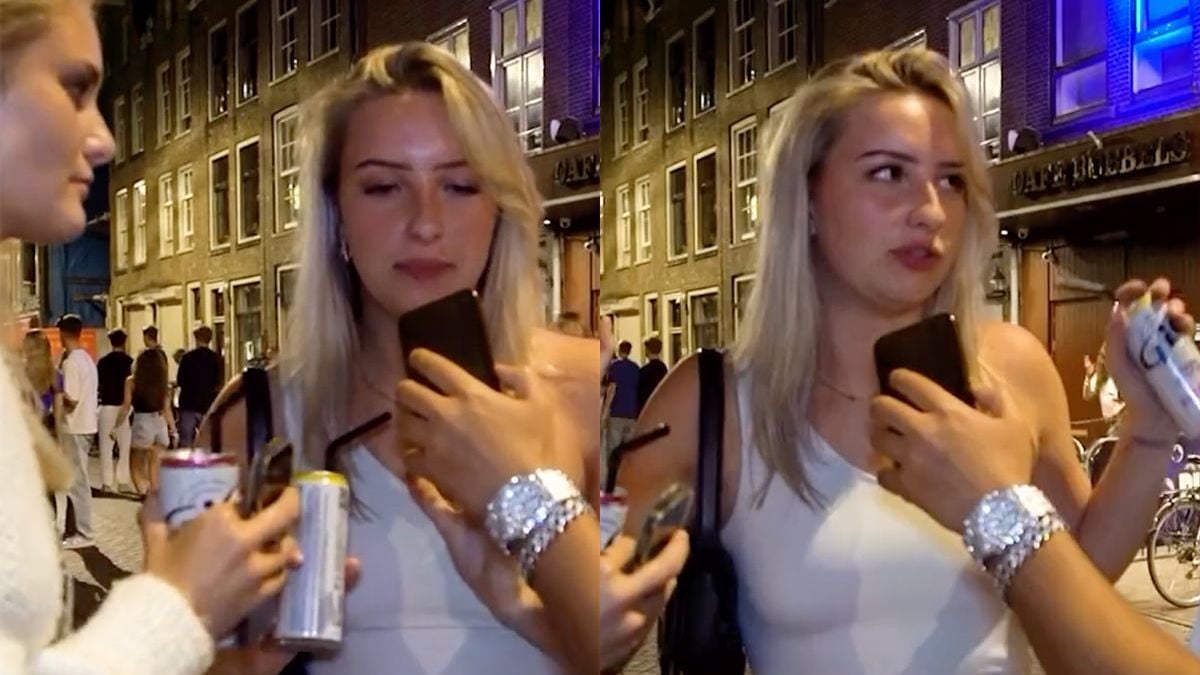 Dame wil absoluut geen vriend met blond haar, maar de reden is echt bizar