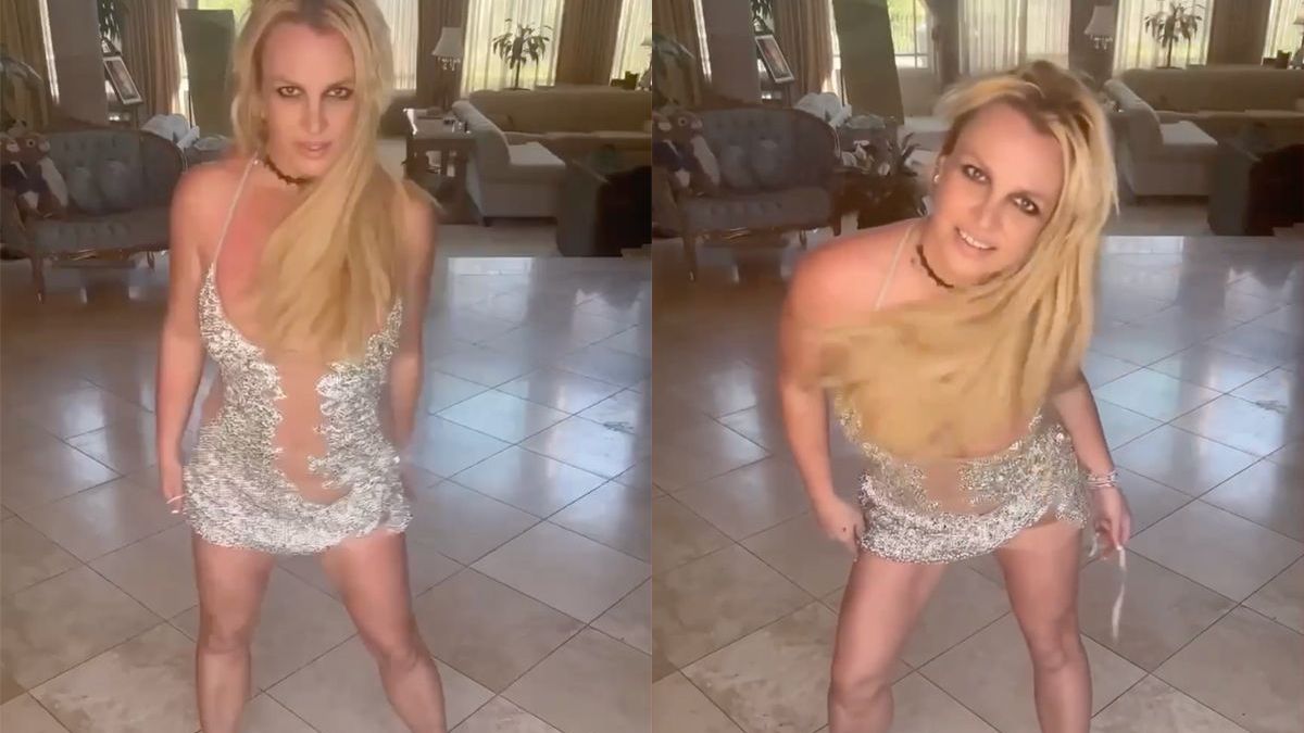 Het lijkt erop dat Britney Spears weer vergeten is haar medicijnen in te nemen