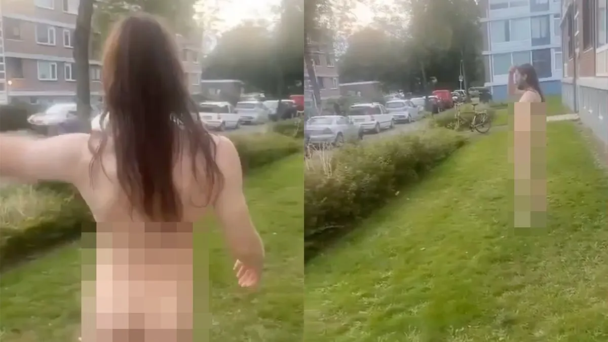 thumb vk nee het is niet jezus maar een verwarde man die in zn adamskostuum loopt