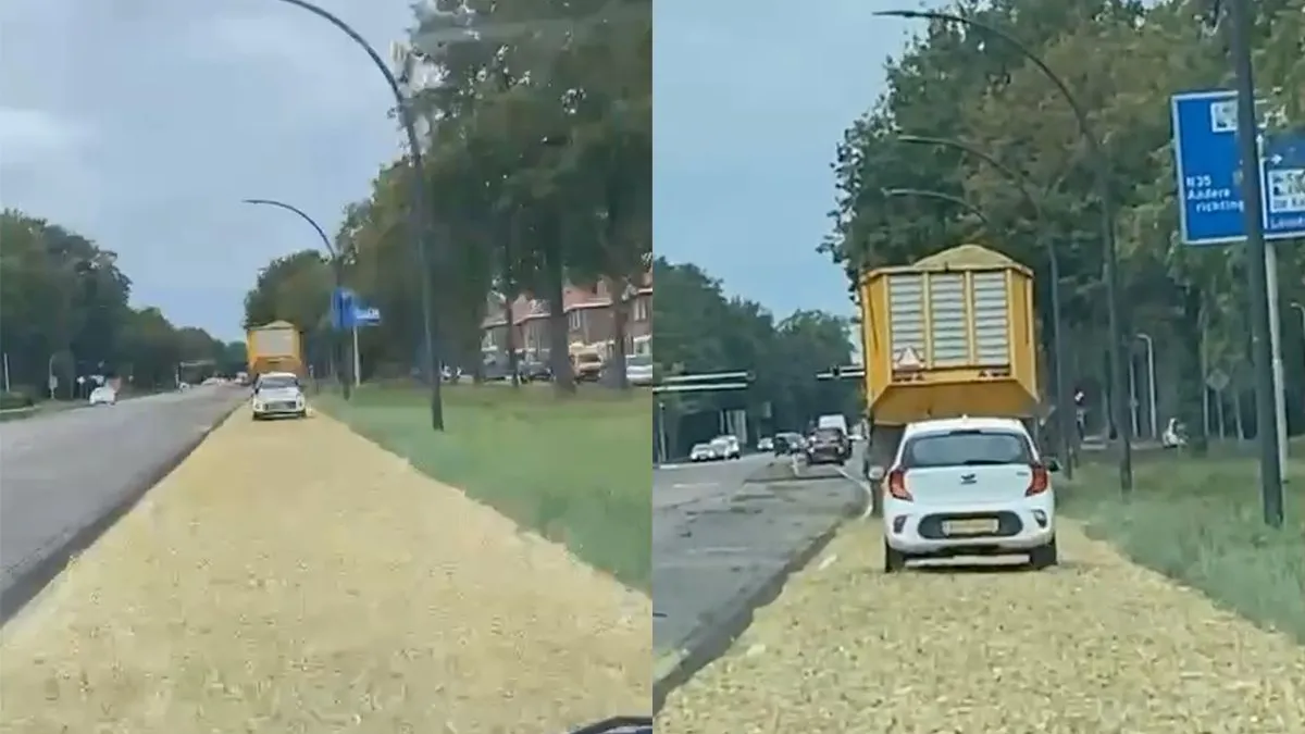 thumb vk straat in enschede heeft nieuwe bestrating nadat iemand klep open heeft gelaten
