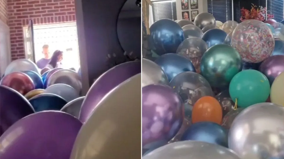 thumb vk vriendengroep geeft pasgetrouwd stel in oude pekela 6000 ballonnen cadeau