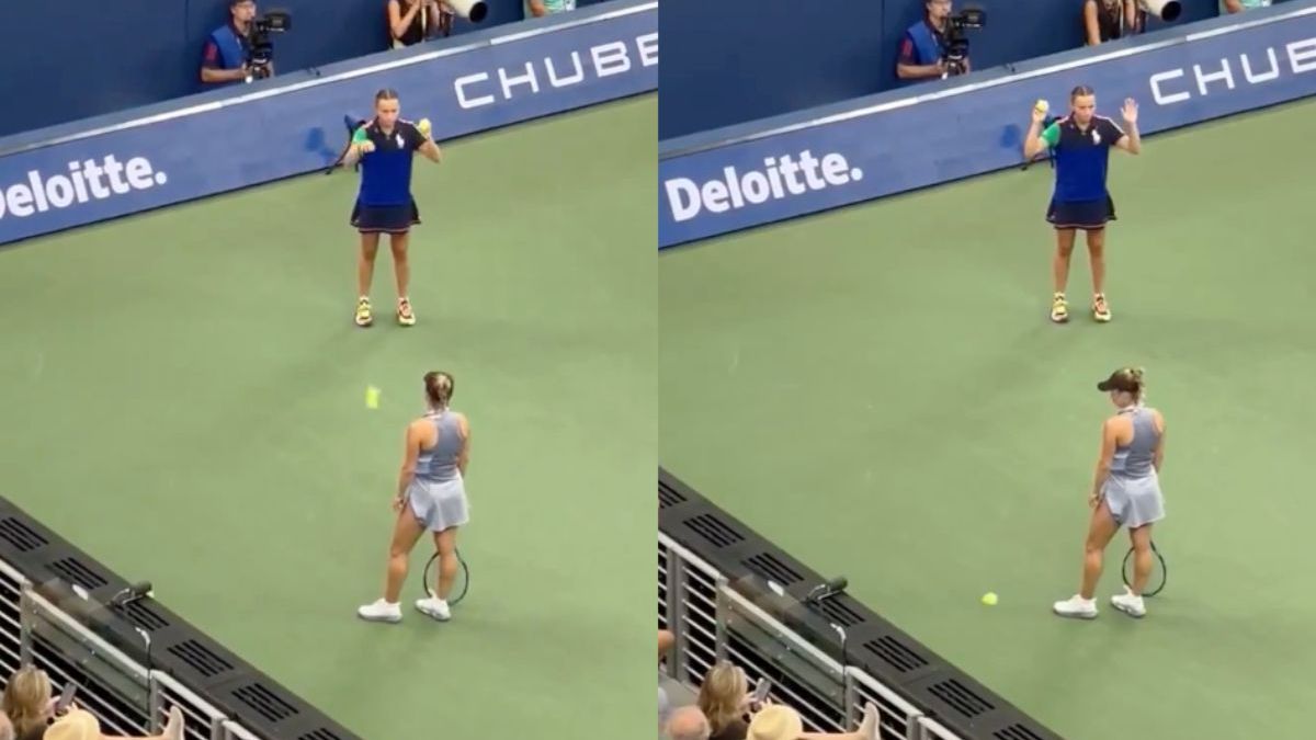 Tennisster Yulia Putintseva vernederde een ballenmeisje tijdens de US Open