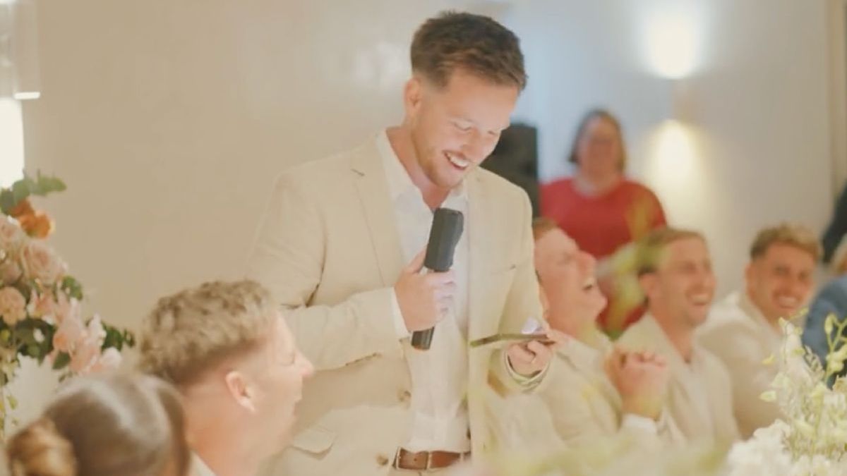 Aussie geeft de beste "Best Man Speech" die je vandaag zult zien