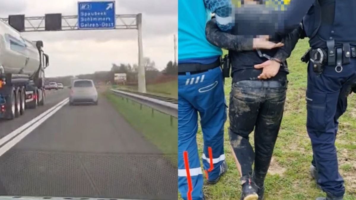 Politie in actie: auto blijkt gestolen en Limburgse agenten gaan vol in de achtervolging