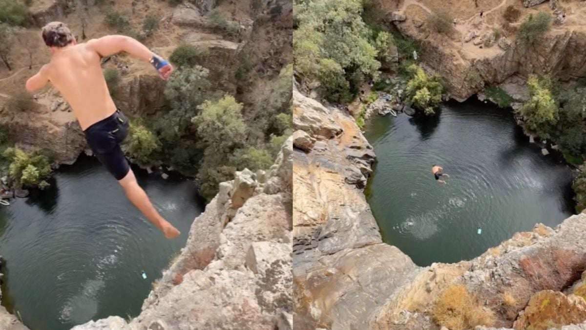 Fransman Côme Girardot verbreekt record ‘death diving’