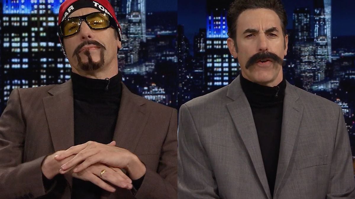 Het is knap dat Sacha Baron Cohen heel snel kan veranderen in Ali G of Borat