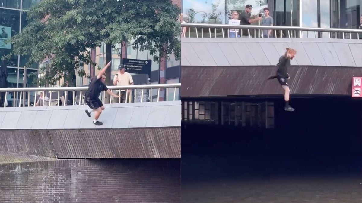 Parkours lopen in Utrecht blijkt nog best wel een beetje lastig