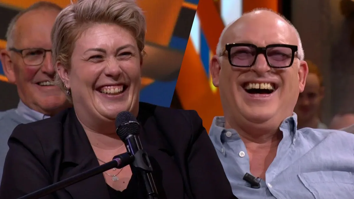 thumb vk vrouw in publiek vertelt dat haar moeder ooit uit elkaar is getrokken door rene van der gijp
