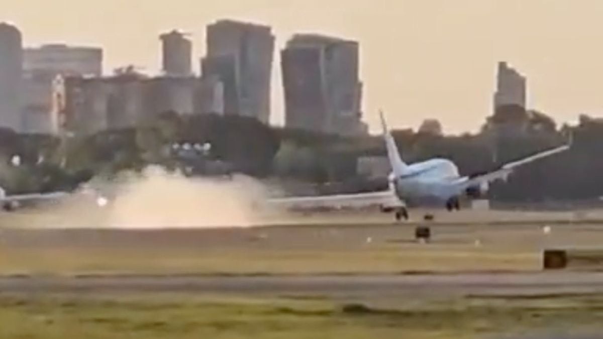 Landing van Flybondi toestel toch net even te spannend