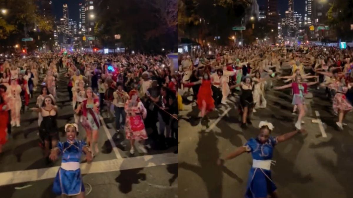 Thriller Walk 2024 tijdens de Halloween Parade in New York was weer legendarisch