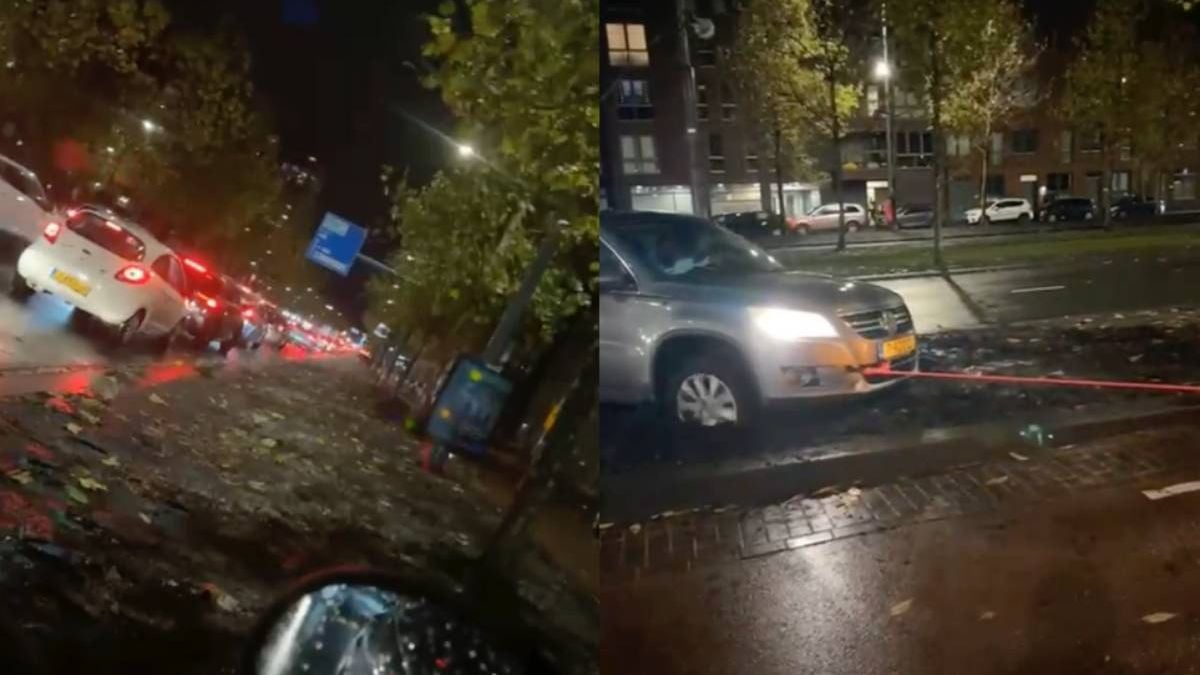 File omzeilen in Rotterdam bleek een uitermate slecht plan