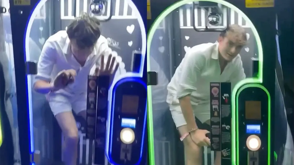 thumb vk klimmen in een knuffel knip attractie op de kermis is dus geen slim idee